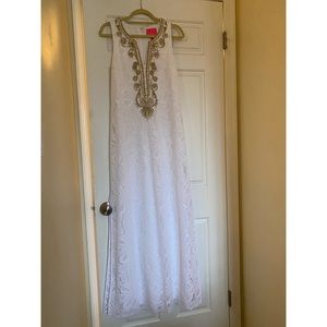 NWT Lilly Pulitzer Carlotta Maxi Lace Dress